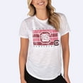 thumbnail image 1 of Women's Concepts Sport  White South Carolina Gamecocks Infuse Lightweight Slub Knit Top, 1 of 1