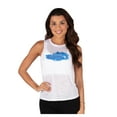 thumbnail image 1 of Women's Concepts Sport White Toronto Blue Jays Infuse Slub Tank Top, 1 of 1