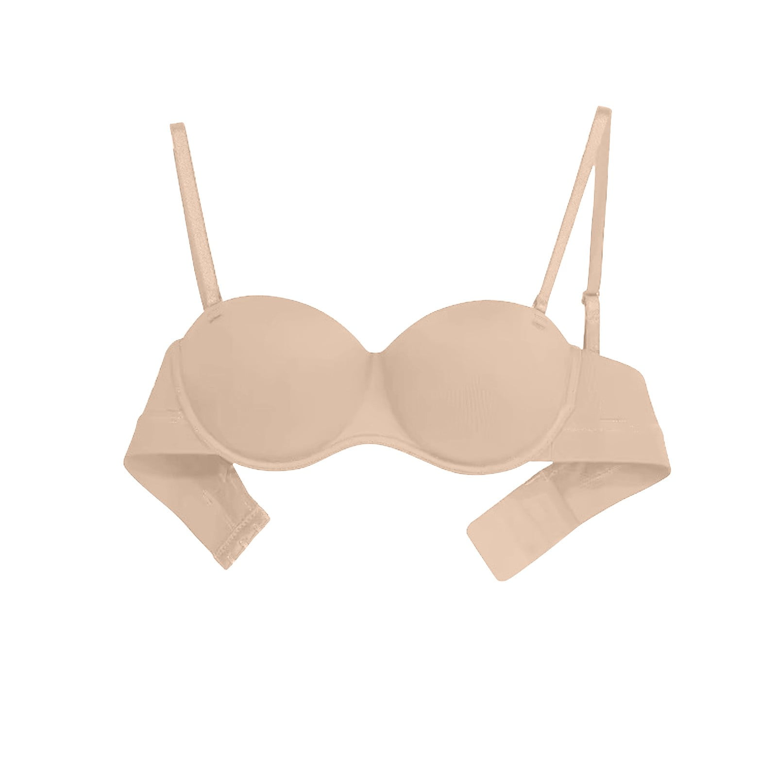 Women's Constant Convertible Strap Lightly Lined Demi Bra Balconette ...