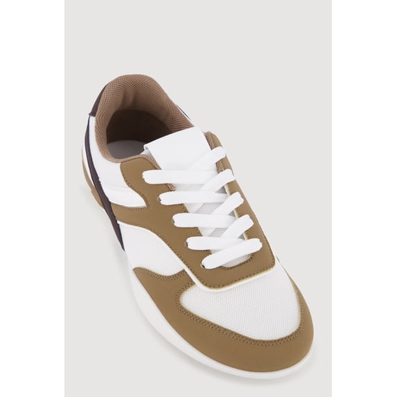 Women's Contrast Low Top Sneakers