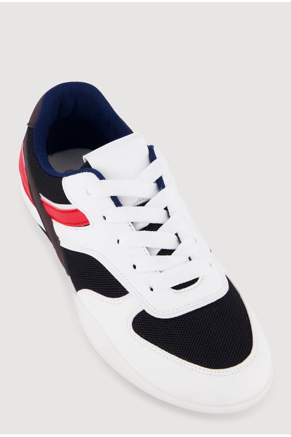 Women's Contrast Low Top Sneakers