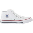 thumbnail image 1 of Converse Chuck Taylor All Star Madison Mid White Women's Sneakers Color: White Size: 8.5, 1 of 6