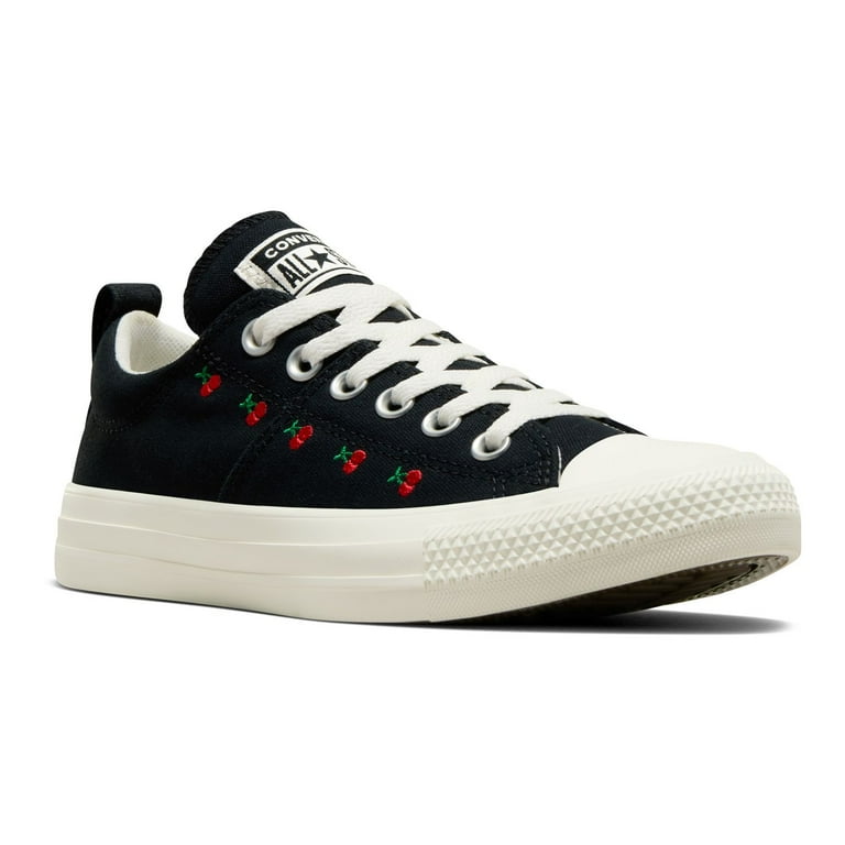 Women s Converse Chuck Taylor All Star Madison Sneakers Color Black Cherries Size 5.5 Walmart