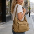 thumbnail image 1 of Women's Convertible Backpack Shoulder Bag Large Capacity Nylon Crossbody Travel Backpack Lightweight Daily Commute Shopping Work School Casual Use, 1 of 6