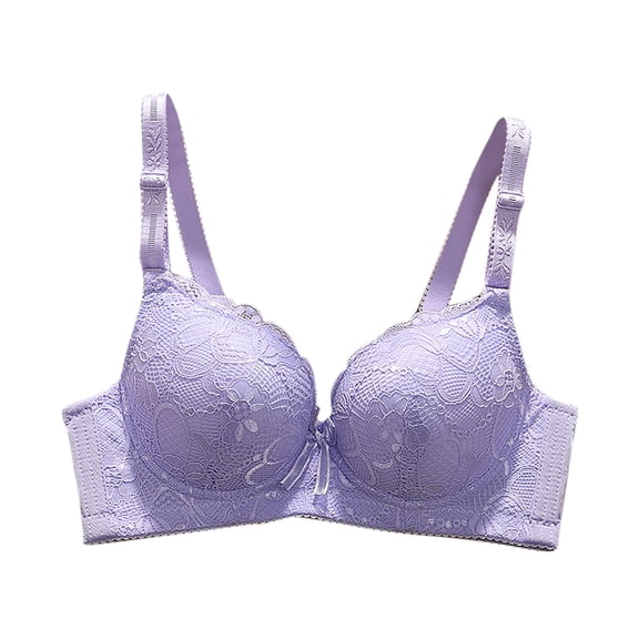 Women's Convertible Deep V Bra - Multi-Way Strapless & Backless | U-Shaped Plunge Lace Bra with Non-Slip Silicone for Club Wear