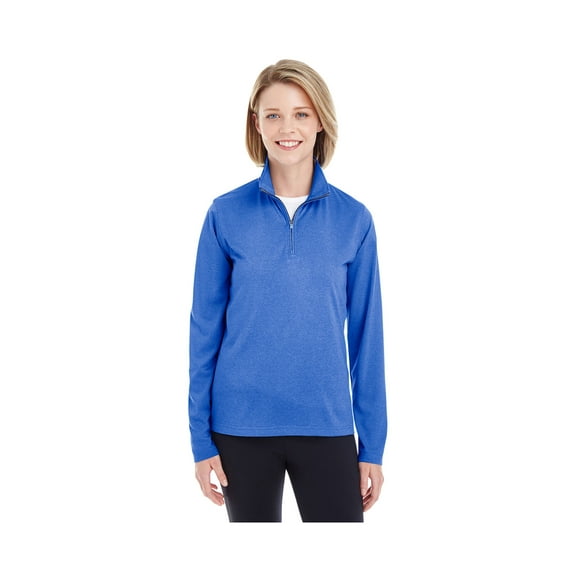 Women's Cool & Dry Heathered Performance Quarter-Zip, Style 8618W