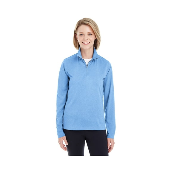 Women's Cool & Dry Heathered Quarter-Zip, Style 8618W