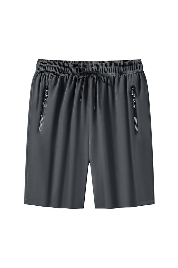 Women’s Cooling Ice Silk Shorts, Quick Dry Stretch Yoga Shorts, Iced Active Comfort Fit for Gym or Running Gray 4XL