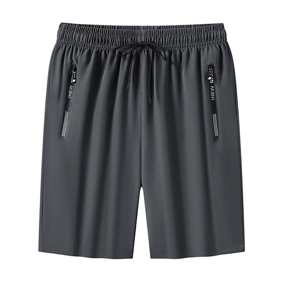 Women’s Cooling Ice Silk Shorts, Quick Dry Stretch Yoga Shorts, Iced Active Comfort Fit for Gym or Running Gray M