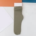 thumbnail image 1 of Women's Cooling Ice Socks, 24 Color Options Thin Ankle Socks, Velvet Breathable Pile Stockings with Non-Slip Heel, Fashion Mid Tube Stackable Socks for Women, Soft Stretchable Everyday Socks - E, 1 of 3