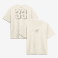 thumbnail image 1 of Women's Cooper DeJean Cream Philadelphia Eagles Name & Number T-Shirt, 1 of 3