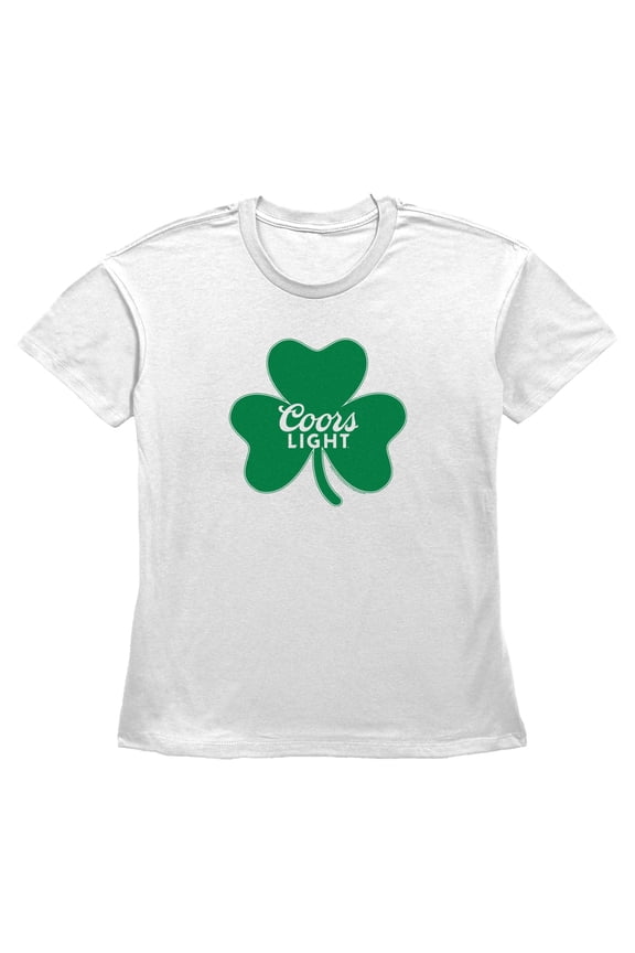 Women's Coors Brewing Company Shamrock Logo Graphic T-Shirt