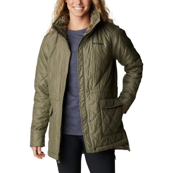 Columbia Women's Copper Crest Novelty Jacket, Stone Green, Large