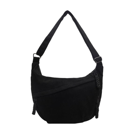 Women's Corduroy Crossbody Bag with Large Capacity, Versatile Storage for Work, Casual, and Daily Use
