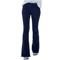 thumbnail image 1 of Women's Corduroy Flare Pants Elastic Waist Bell Bottom Trousers 2025 Fall Pants, 1 of 3