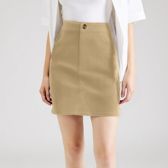 Women's Corduroy Mini Skirt High Waist Slim Fit Autumn Winter Short Corduroy Skirt Denim Skirts for Women Knee Length Ballet Skirts Double Slit Skirt Men's Skirt Silk Skirt Crib Skirt Boy Trailer