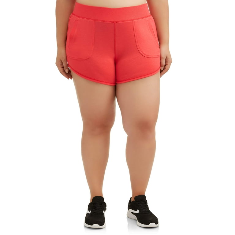 Women s Core Active Plus Size Gym Short Walmart