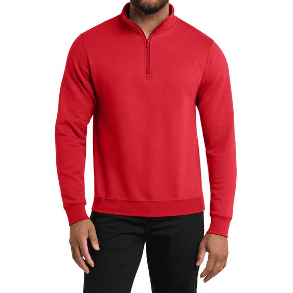 Women's Core Fleece 1/4-Zip Pullover Sweatshirt Cotton-Poly PC78Q
