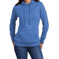 thumbnail image 1 of Women's Core Fleece Pullover Hoodie Cotton-Poly Sweatshirt LPC78H, 1 of 1