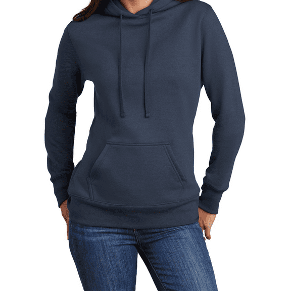 Women's Core Fleece Pullover Hoodie Cotton-Poly Sweatshirt LPC78H