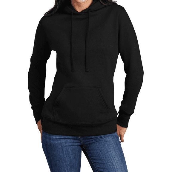 Women's Core Fleece Pullover Hoodie Cotton-Poly Sweatshirt LPC78H