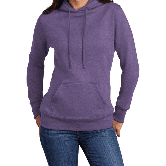 Women's Core Fleece Pullover Hoodie Cotton-Poly Sweatshirt LPC78H