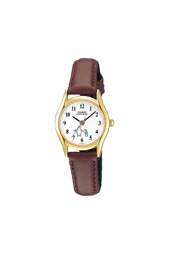 Women's Core LTP1094Q-7B6 Beige Leather Japanese Quartz Fashion Watch