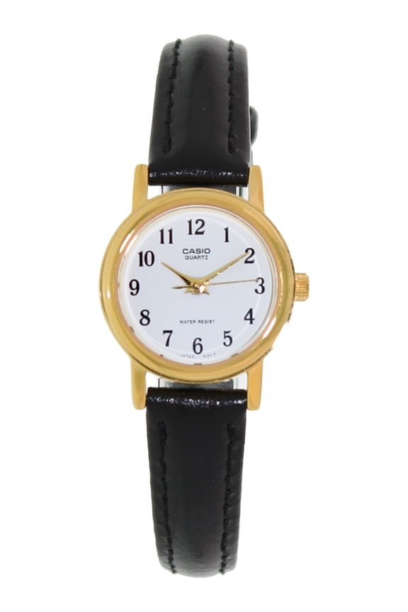Women's Core LTP1095Q-7B White Leather Quartz Fashion Watch