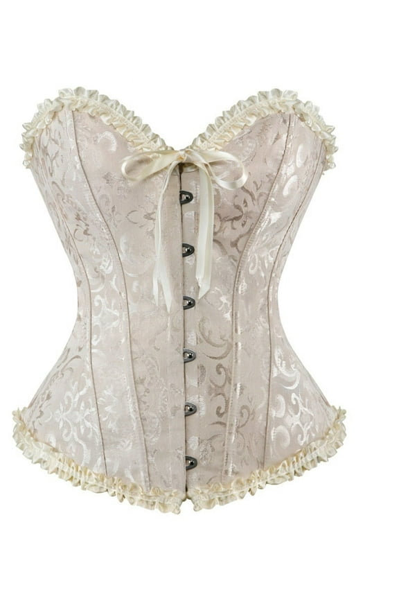 Women´s Corset, Sexy Lace Floral Waist Shaping Bustier Top