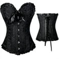thumbnail image 1 of Women´s Corset, Sexy Lace Floral Waist Shaping Bustier Top, 1 of 2