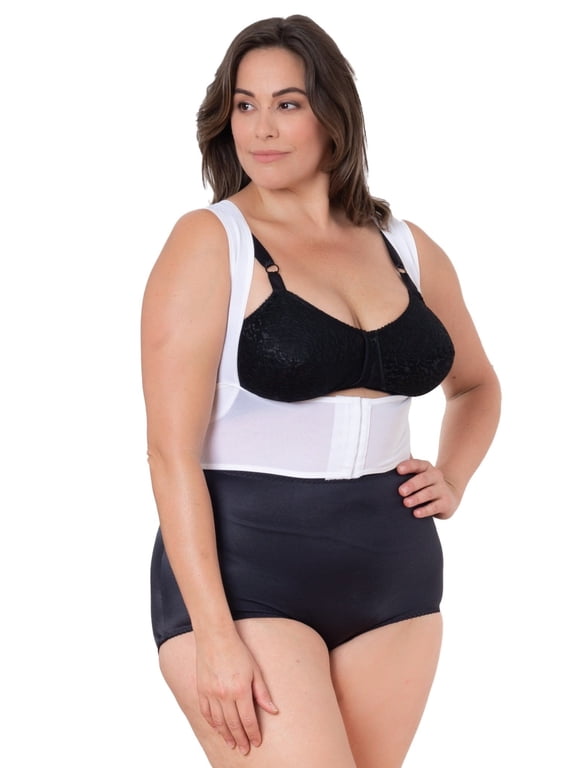 Women's Cortland Intimates 3002 Posture Support Shoulder Brace (White S)