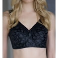 thumbnail image 1 of Women's Cortland Intimates 7102 Full Figure Wireless Seamed Cup Bra (Black 34G), 1 of 1