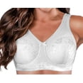 thumbnail image 1 of Women's Cortland Intimates 7102 Full Figure Wireless Seamed Cup Bra (White 44D), 1 of 3