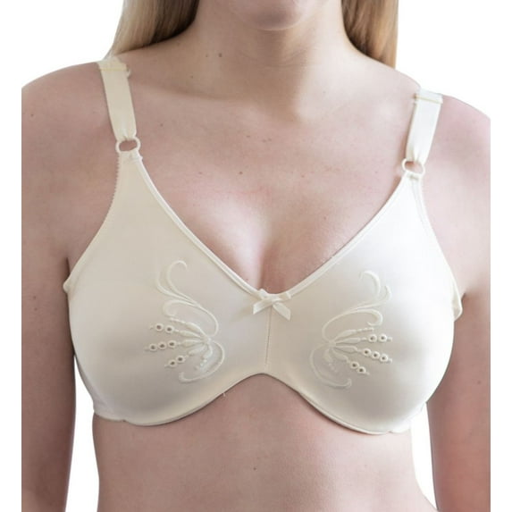 Women's Cortland Intimates 7117 Full Figure Seamless Minimizer Bra (Champagne 44DDD)