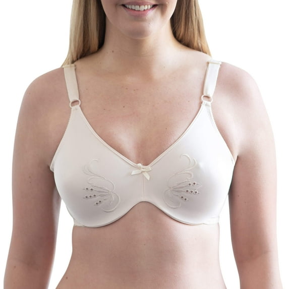 Women's Cortland Intimates 7117 Full Figure Seamless Minimizer Bra (Fawn 32DDD)
