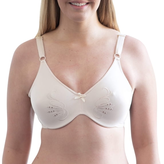 Women's Cortland Intimates 7117 Full Figure Seamless Minimizer Bra (Fawn 38C)