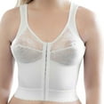 thumbnail image 1 of Women's Cortland Intimates 9603 Back Support Longline Bra (White 40DD), 1 of 8
