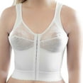 thumbnail image 1 of Women's Cortland Intimates 9603 Back Support Longline Bra (White 54D), 1 of 8