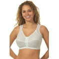 thumbnail image 1 of Women's Cortland Intimates 9605 Back Support Front Close Bra (Black 38DD), 1 of 2