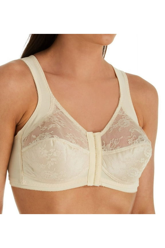 Women's Cortland Intimates 9605 Back Support Front Close Bra (Blush 48C)