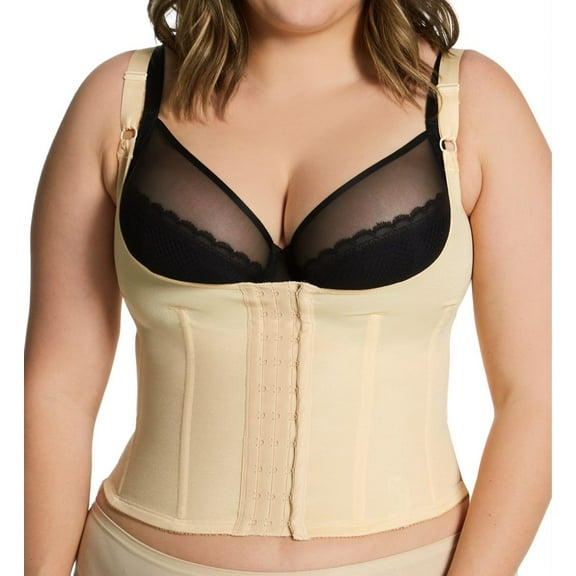 Women's Cortland Intimates 9609X Plus Shaping Torsette (Nude 3X)