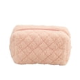 thumbnail image 1 of Stylish Women's Cosmetic Bag - Compact Travel Toiletry Storage with Zipper for Girls and Moms - Small Organizer for Makeup and, 1 of 7
