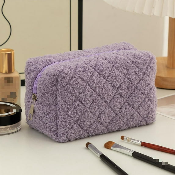 Women's Cosmetic Bag Small Travel Zippered Toiletry Bag for Girls and Moms Stylish Organizer for Daily Use and Travel Convenience