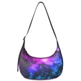 thumbnail image 1 of Women’s Cosmos Nebula Shoulder Bag – Galaxy Outer Space Celestial Crossbody Purse for Sci-Fi Lovers, Featuring Starry Night Cosmic Pattern, Lightweight Water-Resistant Tote, 1 of 5