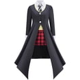 thumbnail image 1 of Women's Costume Coat Vest Skirt School Uniform Suit Halloween Outfit, 1 of 8