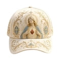 thumbnail image 1 of Women's Cottagecore Garden Print Baseball Cap, Adjustable Breathable Lightweight Casual Sun Hat, 1 of 6