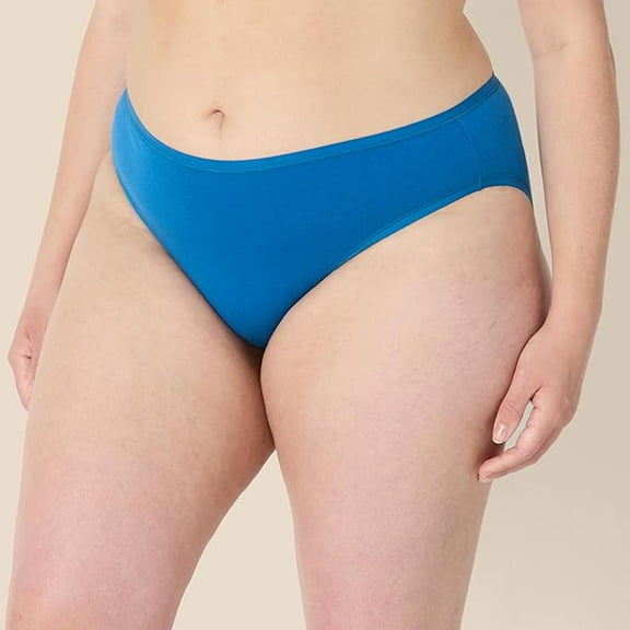 Women's Cotton Bikini Brief Underwear (Available in Plus Size), Multipacks