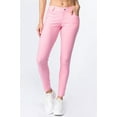 thumbnail image 1 of Women's Cotton Blend Full Length Jeggings Stretchy Skinny Pants Jeans Leggings, 1 of 3