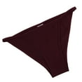 thumbnail image 1 of Women's Cotton Brief Cotton Underwear Plus Size String Bikini Low Waist High Cut Stretch Briefs 1 Piece Red Size S-Xl Women's Panties, 1 of 6