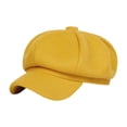thumbnail image 1 of Women's Cotton Cabbie Hat Warm Adjustable Octagonal Cap for Winter Outdoor Casual Daily Wear Soft Headwear, 1 of 8